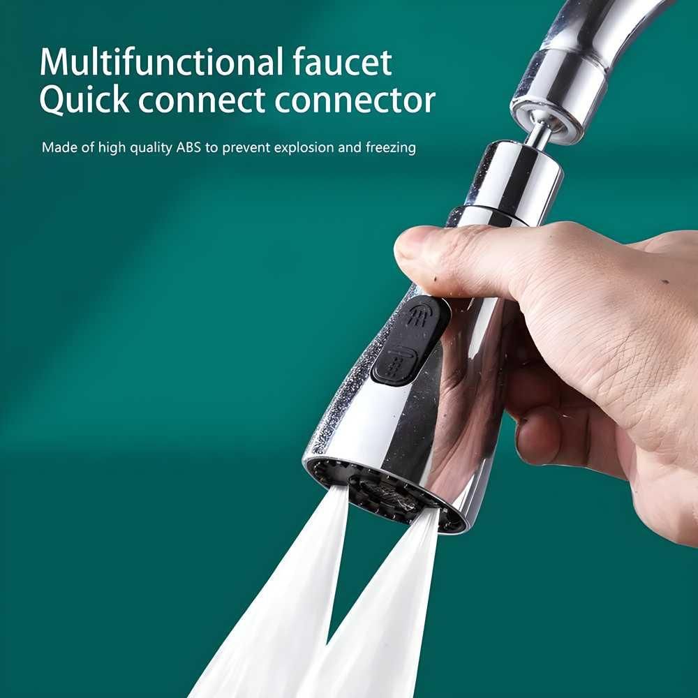 3 Modes Kitchen Sink Faucet, Tap Extender
