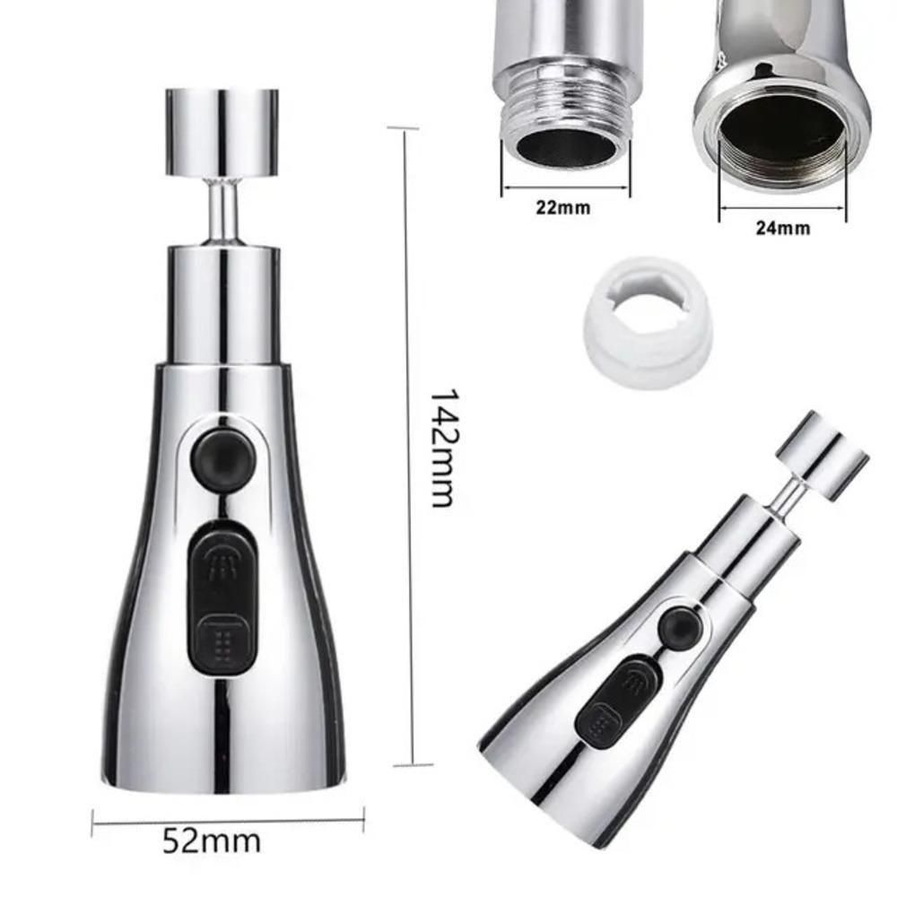 3 Modes Kitchen Sink Faucet, Tap Extender