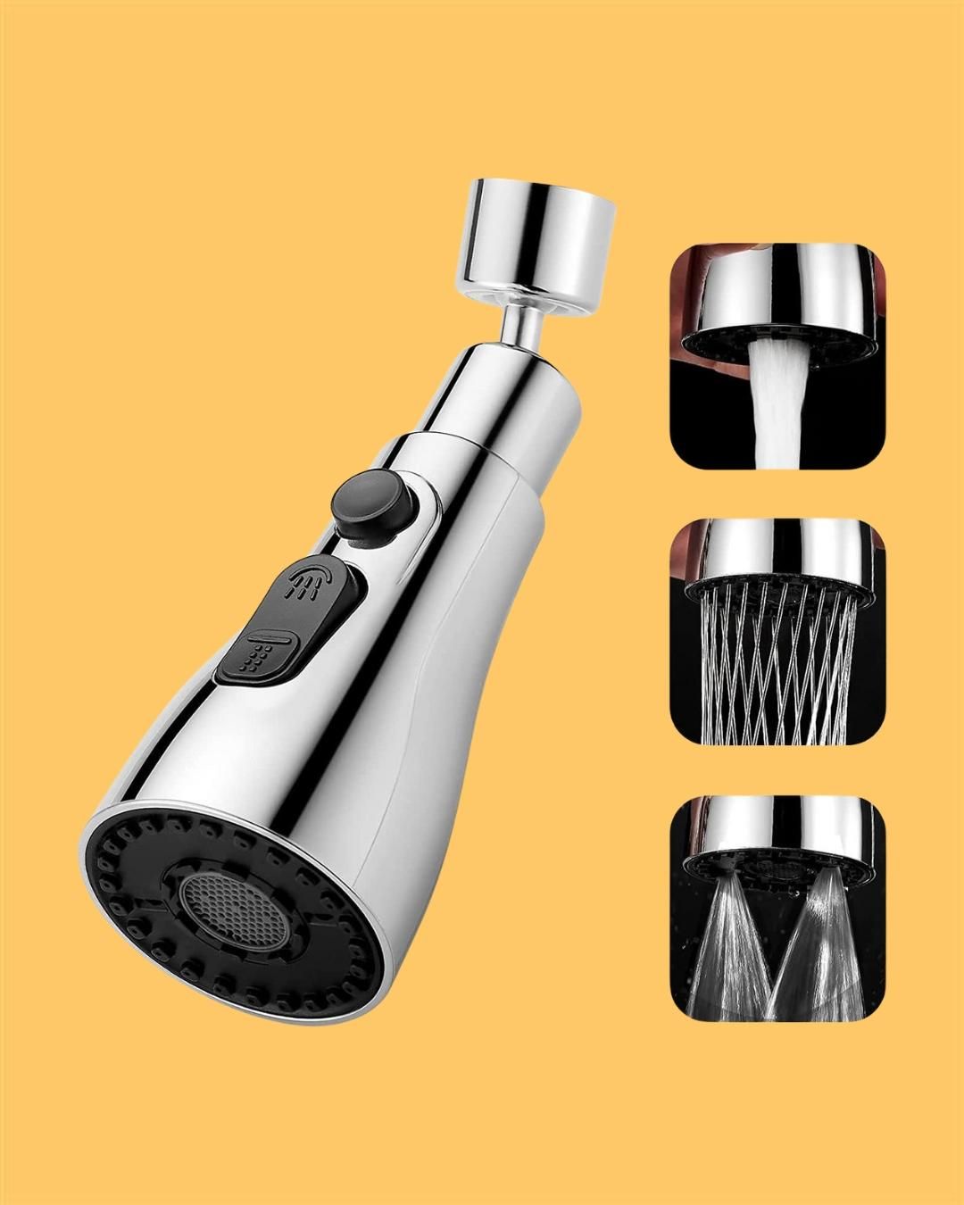 3 Modes Kitchen Sink Faucet, Tap Extender