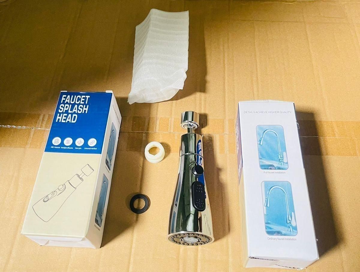3 Modes Kitchen Sink Faucet, Tap Extender